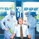Military scientists prepare to inject Clinton with the controversial
superdrug.